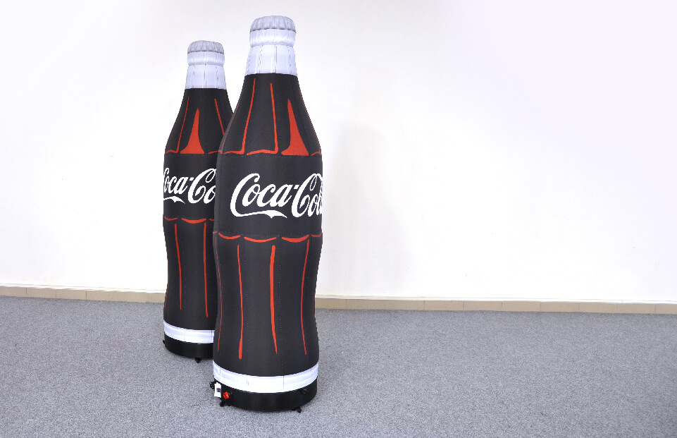Sticla gonflabila fara compresor Coca-Cola